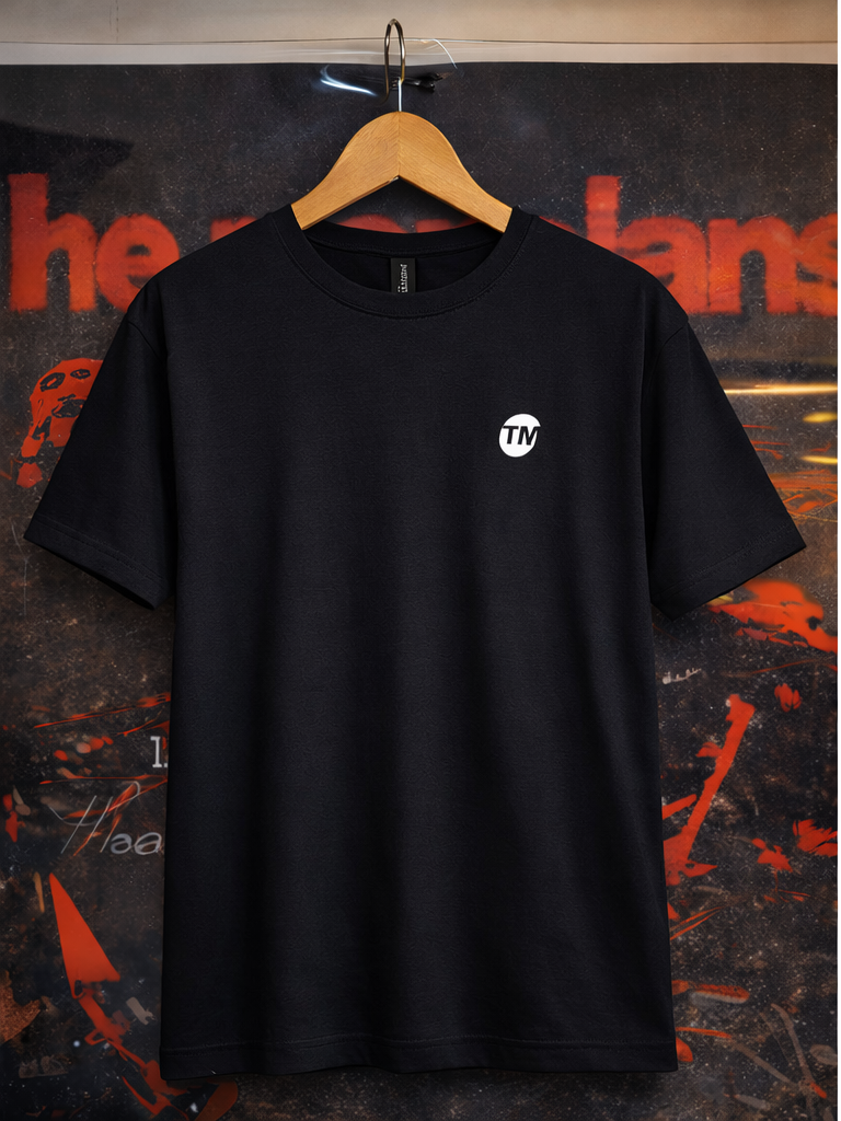 Black Mercian Logo chest mark Tshirt